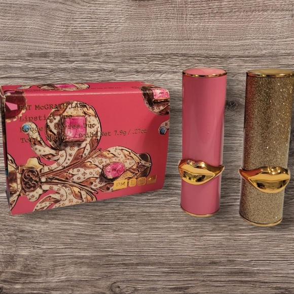 Pat McGrath Labs Lipstick Duo: Christy (048) & Flesh Fatale (072), NIB - Picture 2 of 5